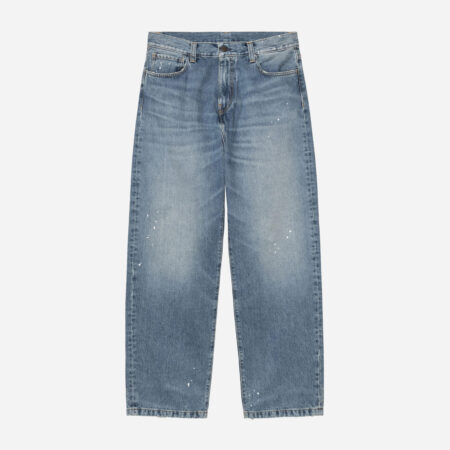 Carhartt WIP Landon Denim Pant - Blue Destroy Wash/Splatter Carhartt WIP Landon Denim Pant - Blue Destroy Wash/Splatter
