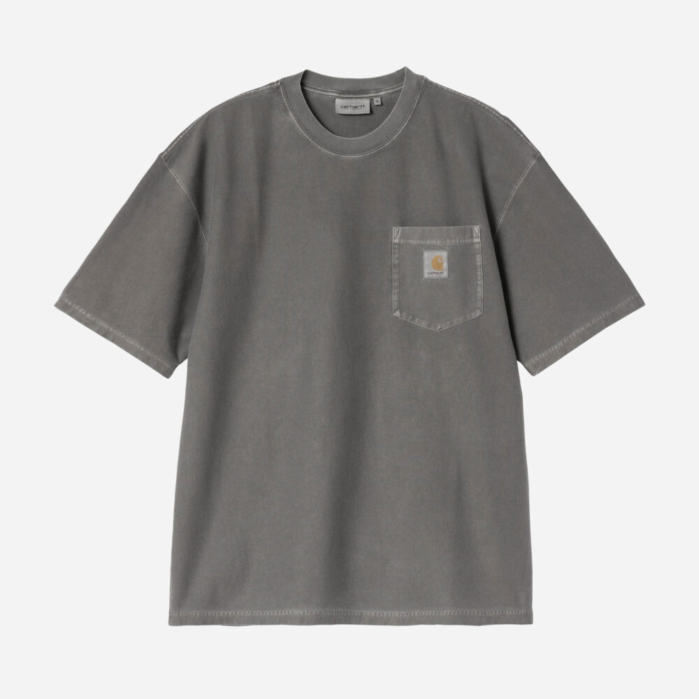 Carhartt WIP Loose Pocket Tee - Black Garment Dyed Carhartt WIP Loose Pocket Tee - Black Garment Dyed