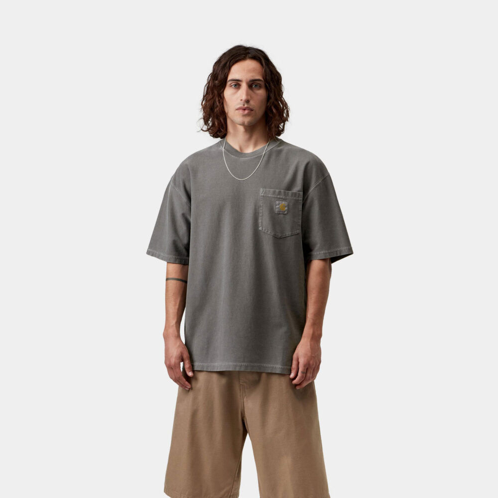 Carhartt WIP Loose Pocket Tee - Black Garment Dyed Carhartt WIP Loose Pocket Tee - Black Garment Dyed