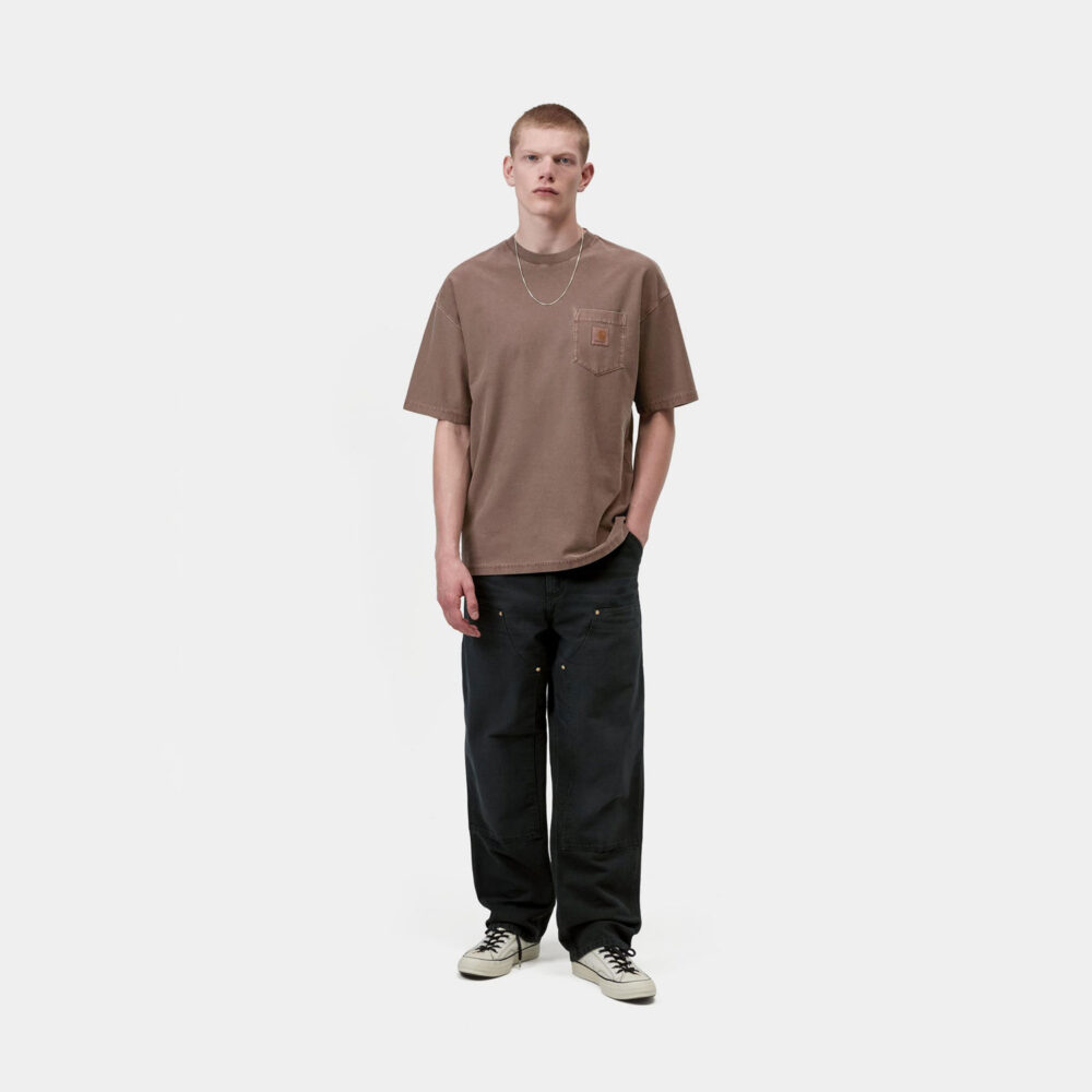 Carhartt WIP Loose Pocket Tee - Tobacco Garment Dyed