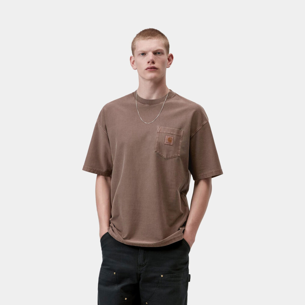 Carhartt WIP Loose Pocket Tee - Tobacco Garment Dyed