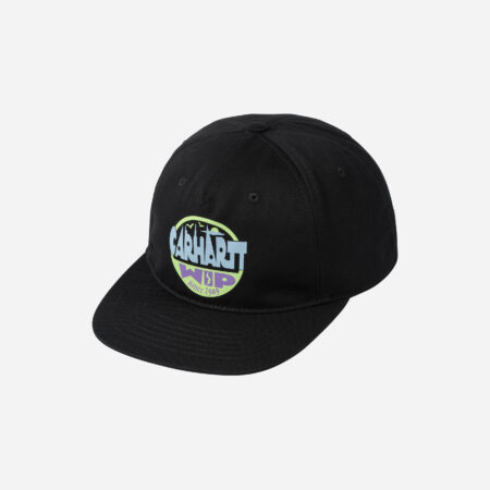 Carhartt WIP Luggage Label Cap - Black Carhartt WIP Luggage Label Cap - Black