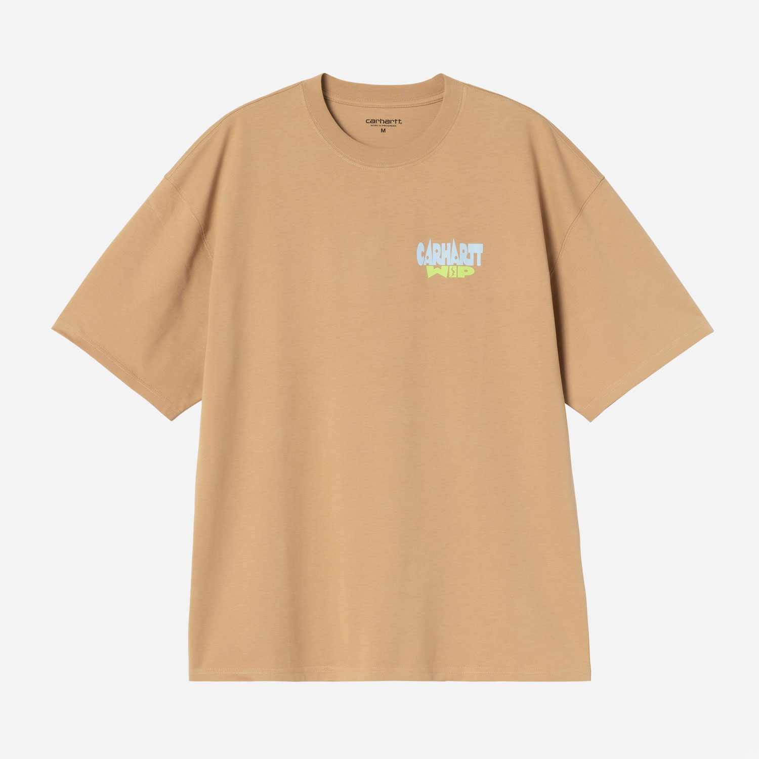 Carhartt WIP Luggage Label Tee - Dusty Hamilton Brown