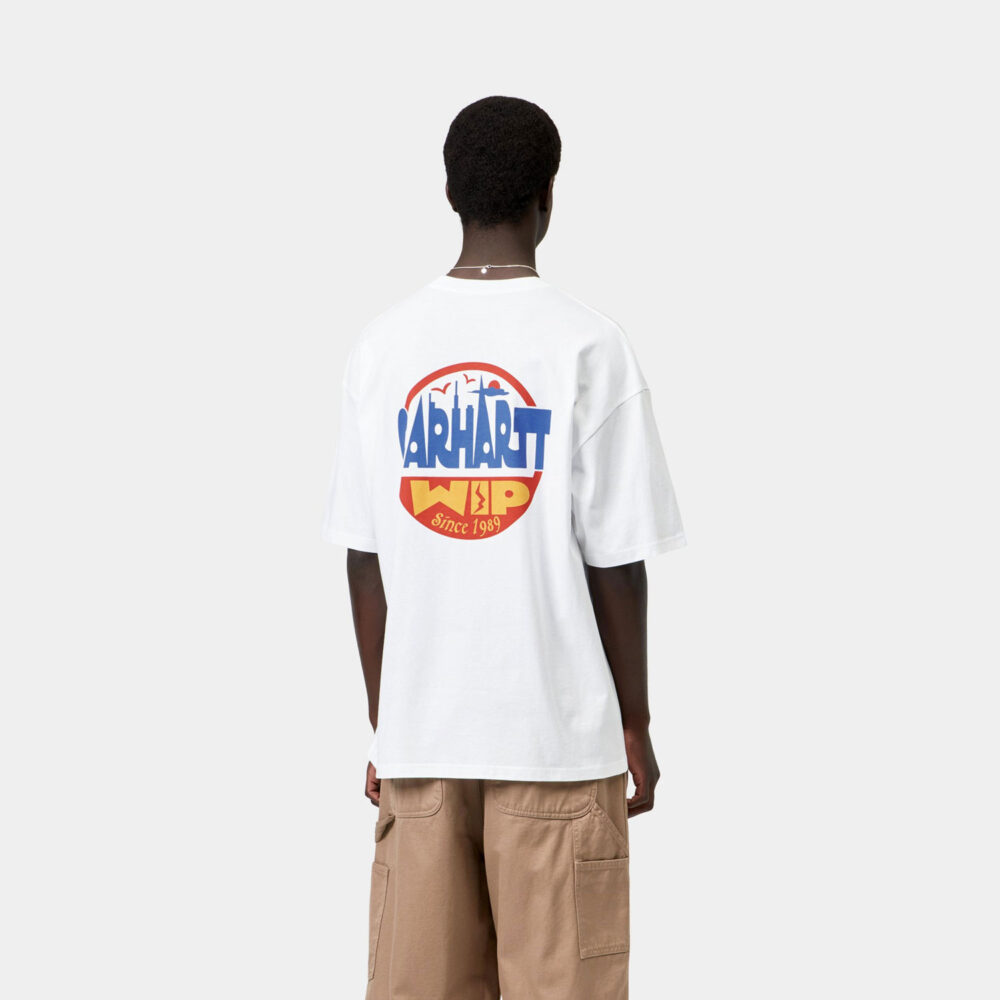 Carhartt WIP Luggage Label Tee - White Carhartt WIP Luggage Label Tee - White