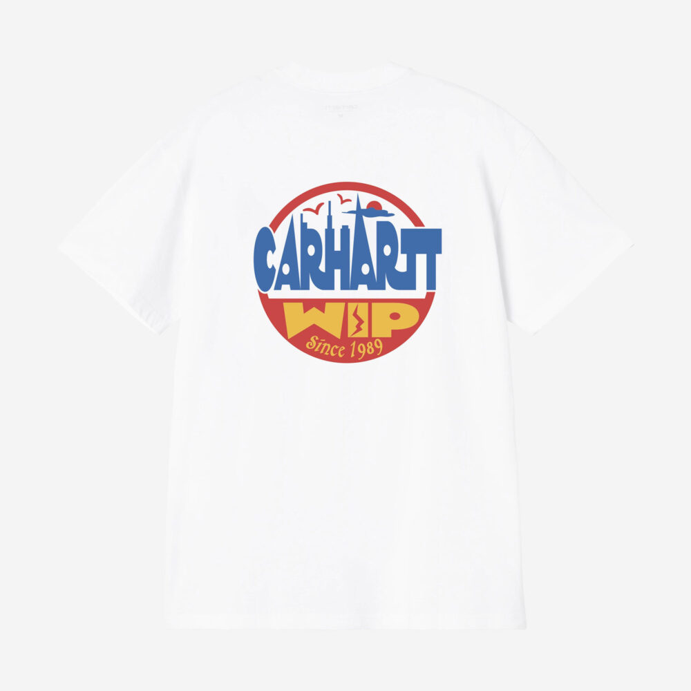 Carhartt WIP Luggage Label Tee - White Carhartt WIP Luggage Label Tee - White