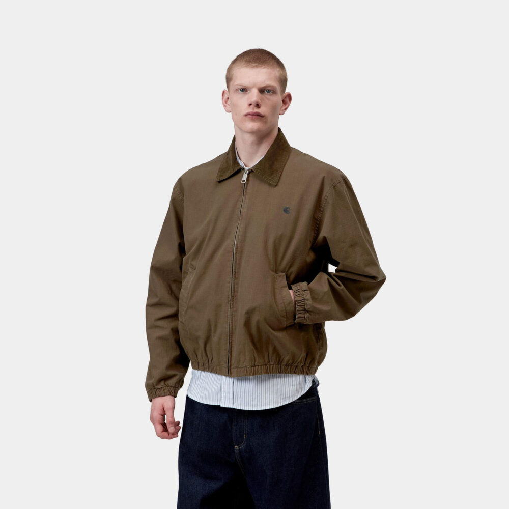 Carhartt WIP Madison Ripstop Jacket - Dark Beech/Black Carhartt WIP Madison Ripstop Jacket - Dark Beech/Black