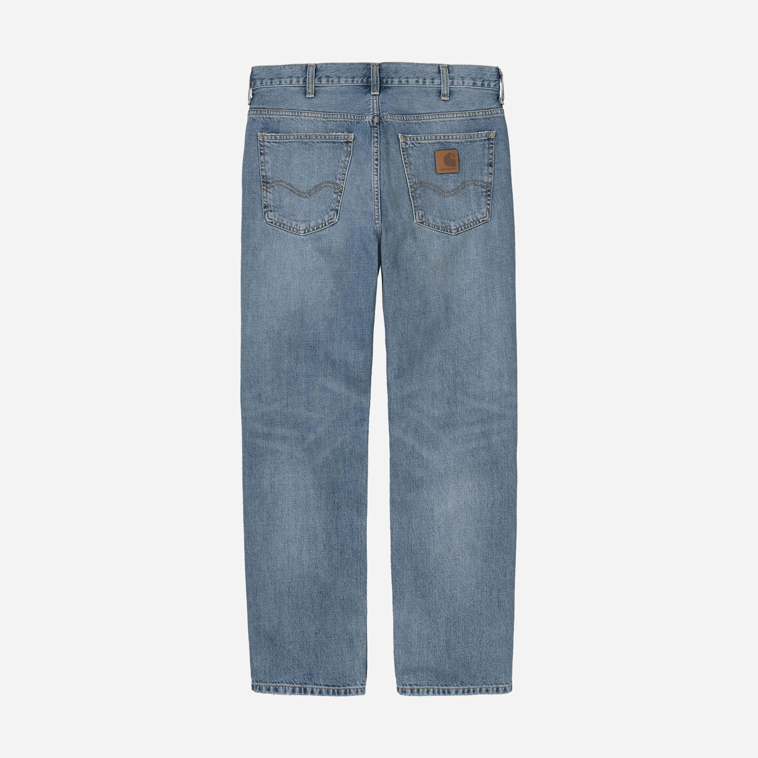 Carhartt WIP Marlow Denim Pant - Blue Worn Bleached