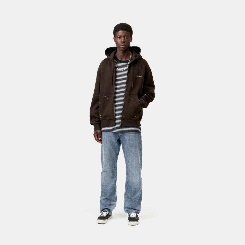 Carhartt WIP Marlow Denim Pant - Blue Worn Bleached