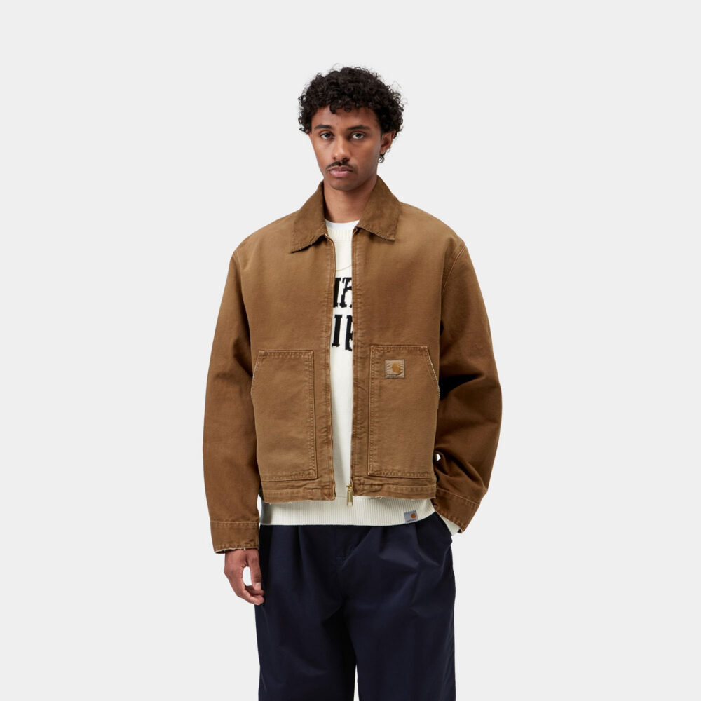 Carhartt WIP OG Arcan Jacket - Hamilton Brown/H Brown Destroy Wash