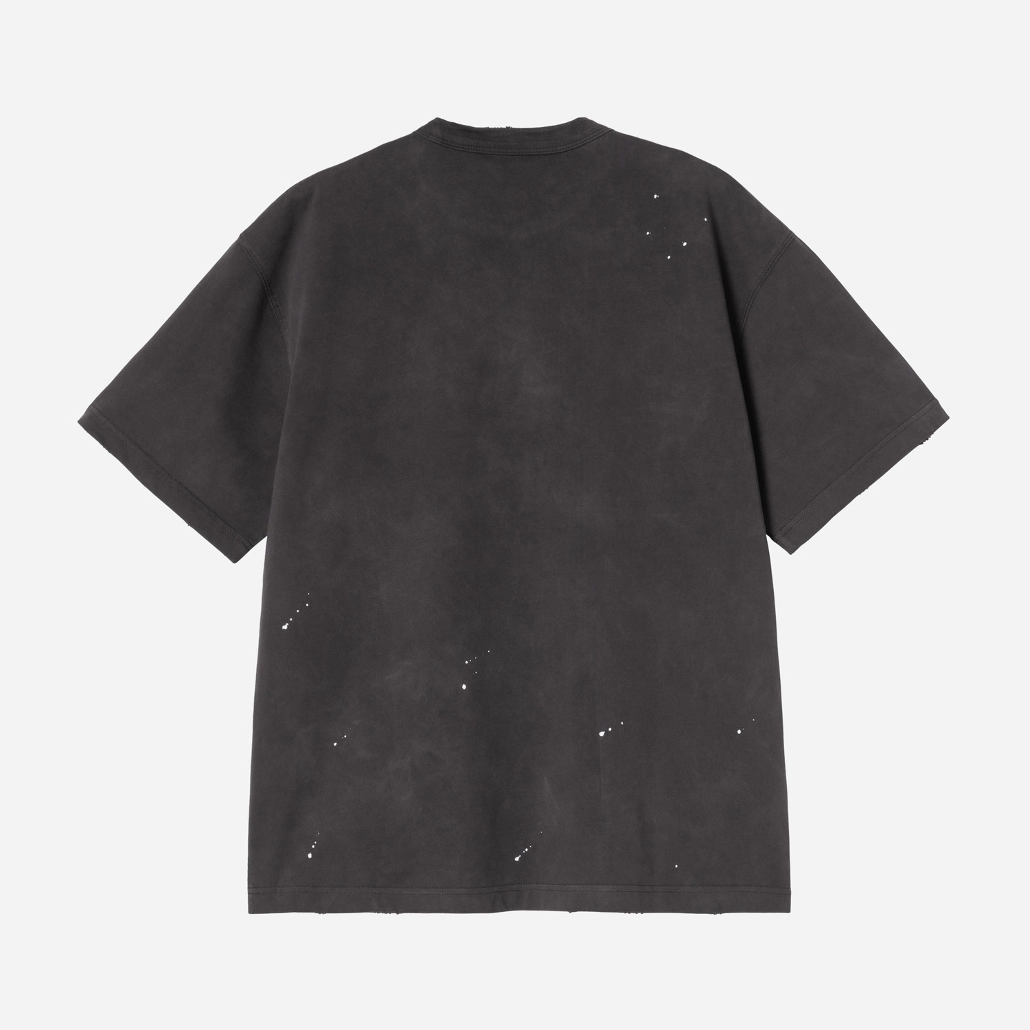 Carhartt WIP Painter Tee - Black Destroy Wash/Splatter