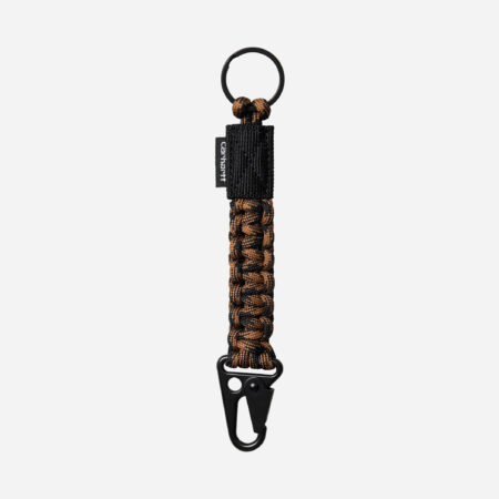 Carhartt WIP Rope Keyholder - Hamilton Brown/Black