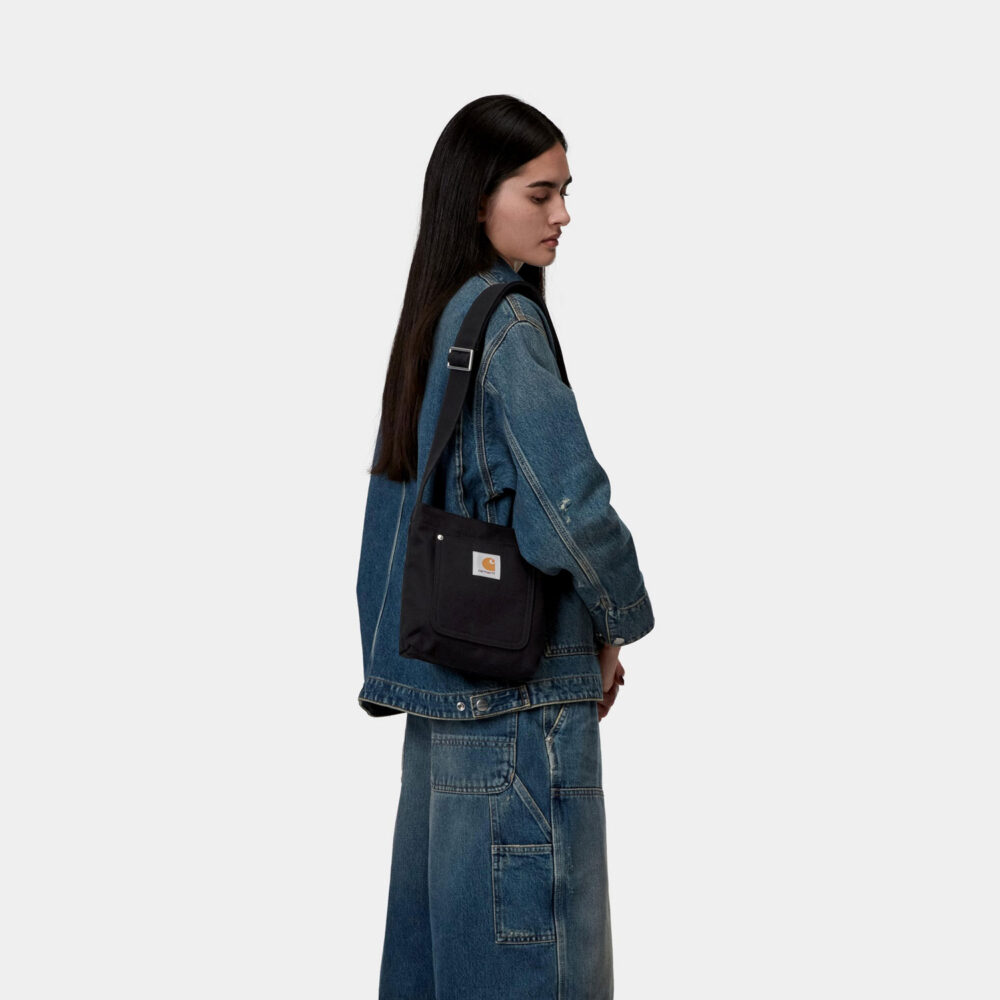 Carhartt WIP Small Canvas Bag - Black