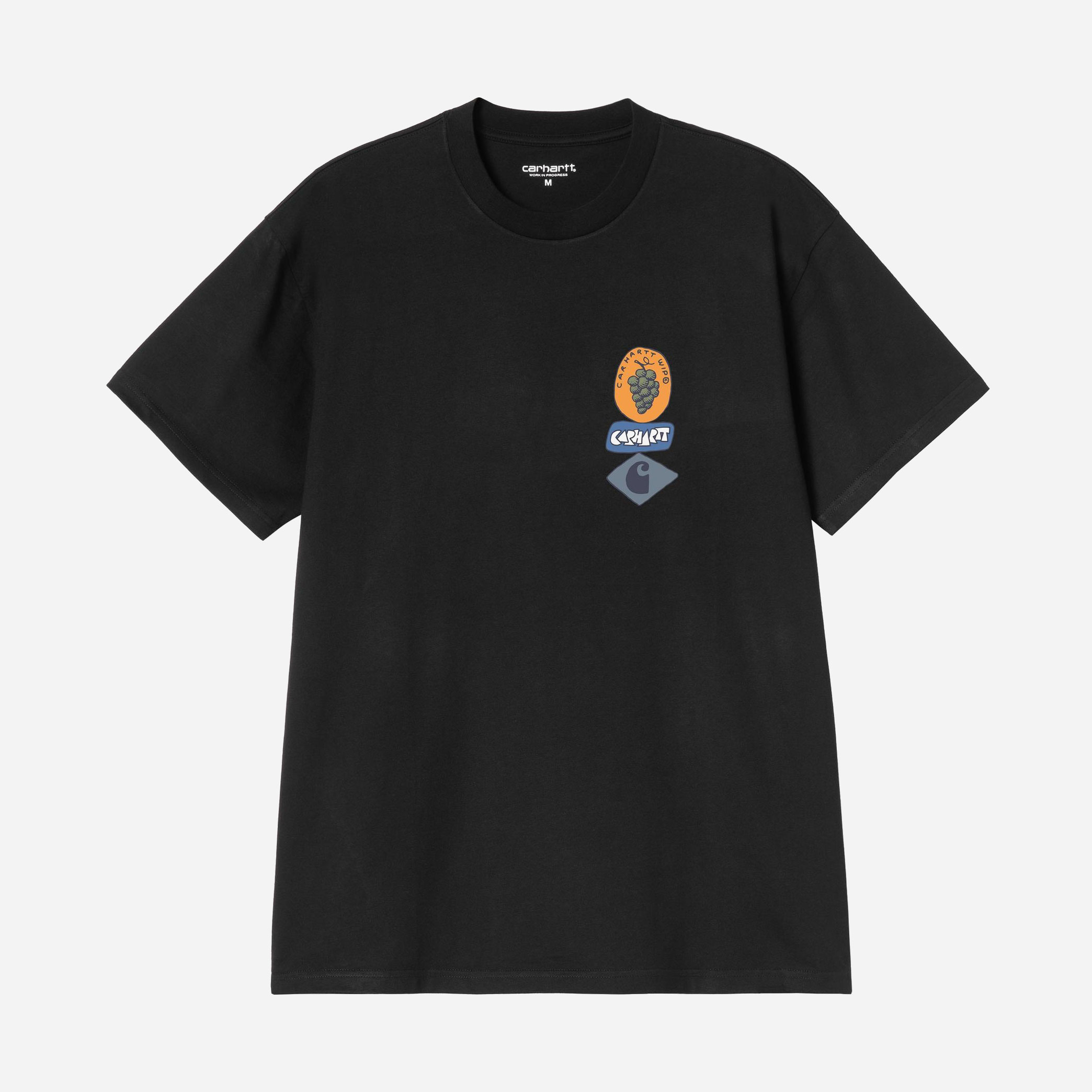 Carhartt WIP Stacked Grapes Tee - Black
