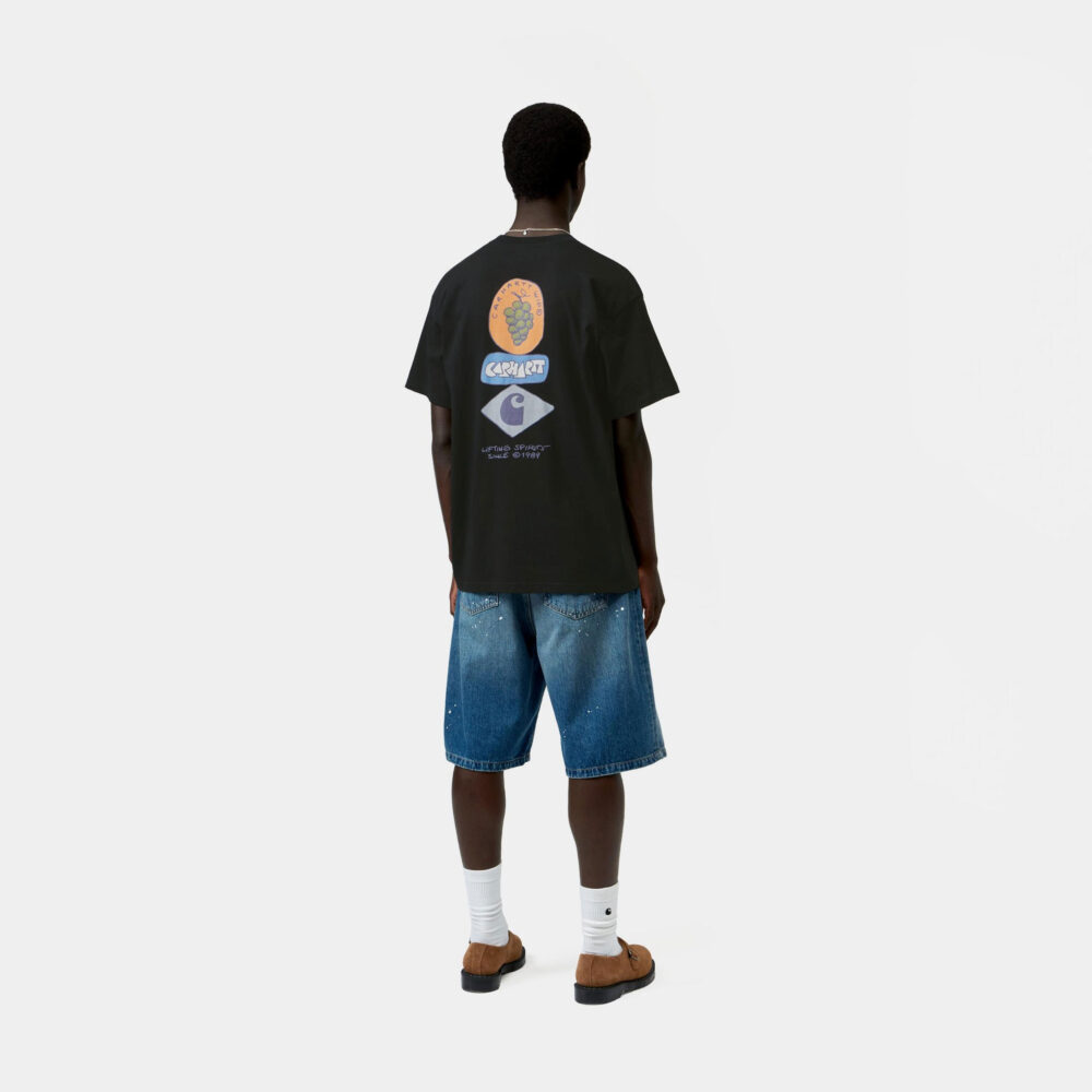 Carhartt WIP Stacked Grapes Tee - Black