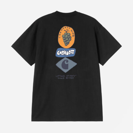 Carhartt WIP Stacked Grapes Tee - Black