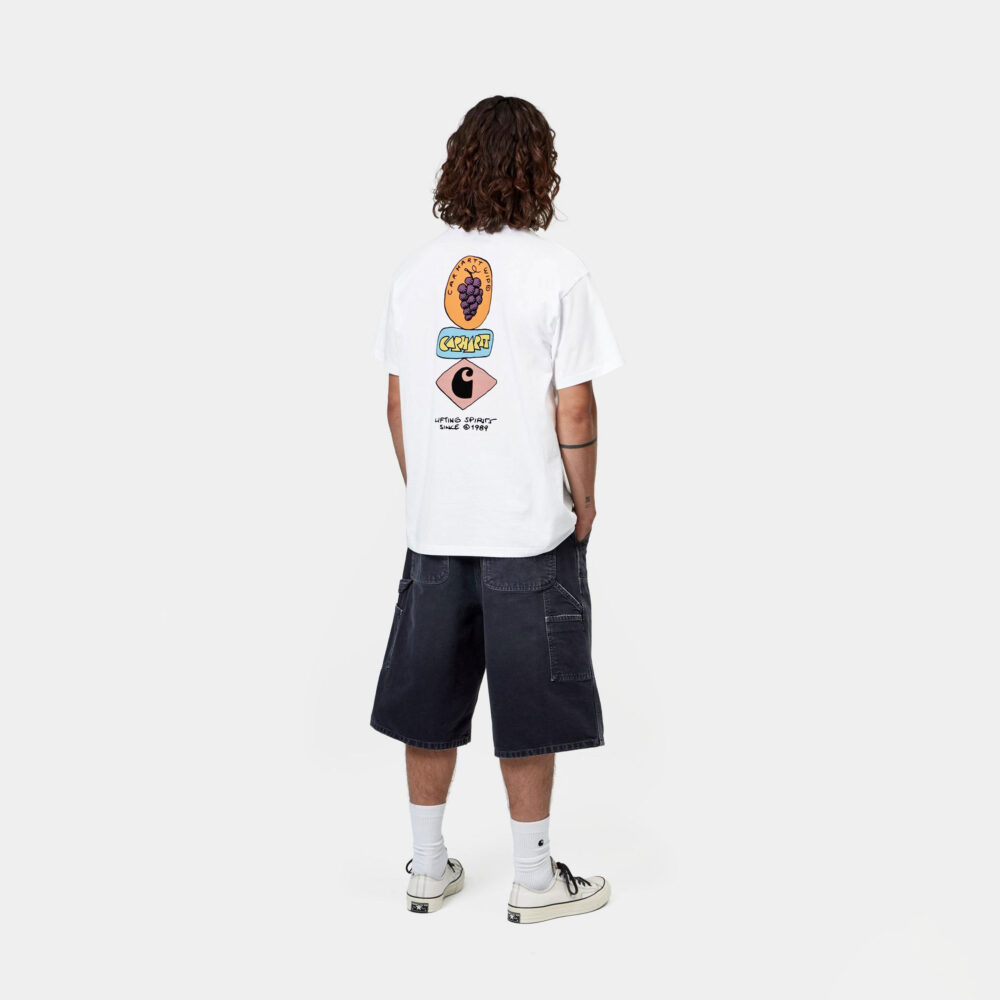 Carhartt WIP Stacked Grapes Tee - White