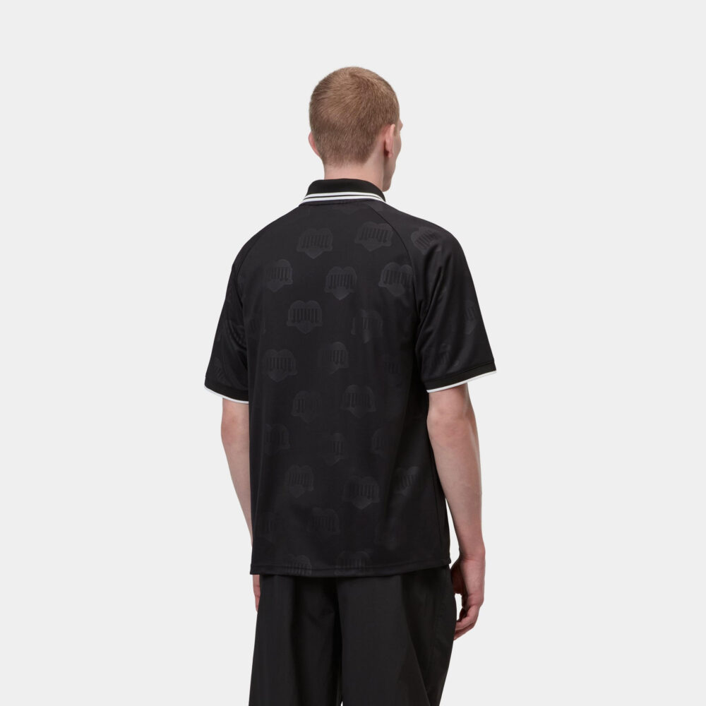Carhartt WIP Terrace Football Tee - Heart Train Jacquard/Black Carhartt WIP Terrace Football Tee - Heart Train Jacquard/Black