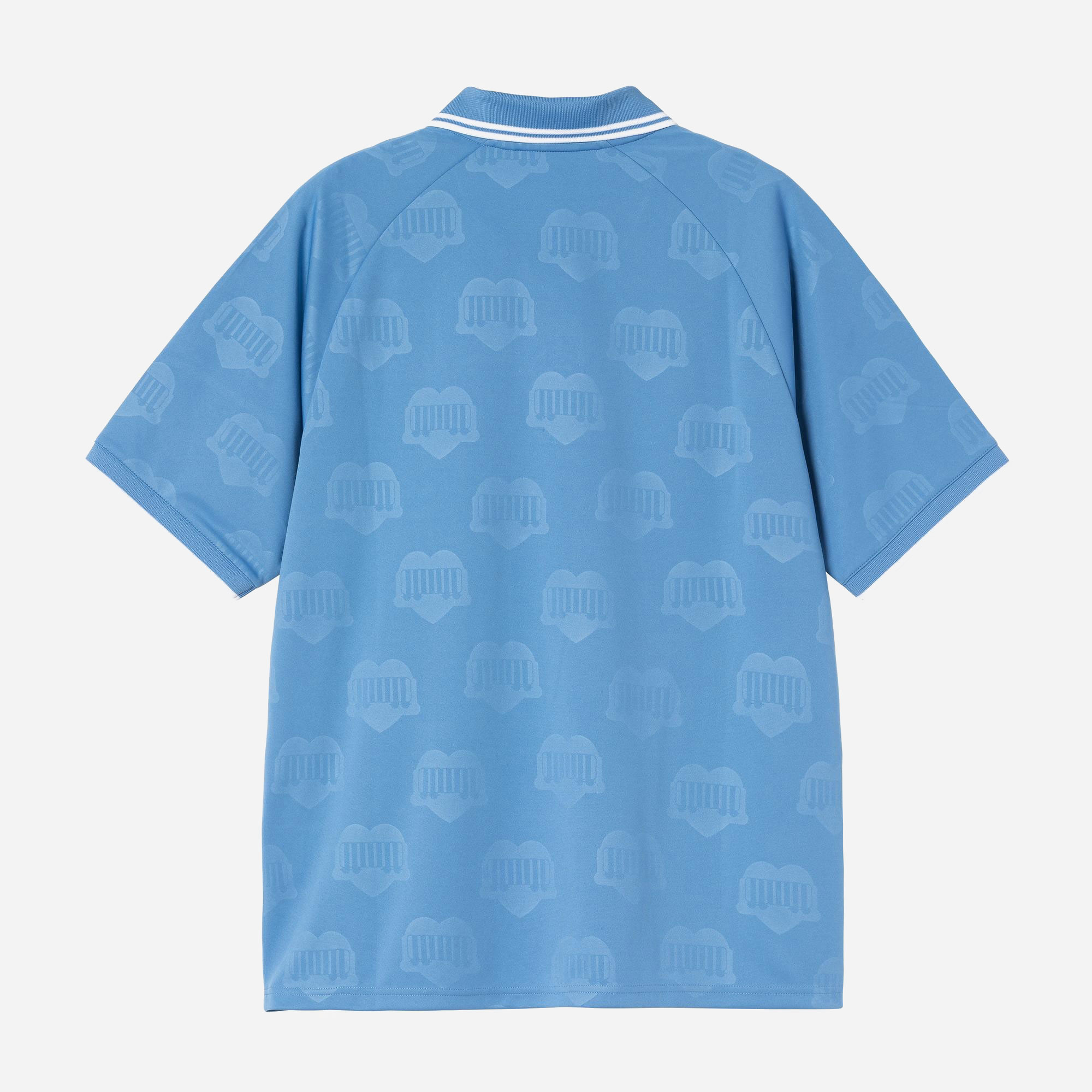 Carhartt WIP Terrace Football Tee - Heart Train Jacquard/Curacao