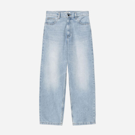Carhartt WIP Women's Brandon Pant - Blue Heavy Worn Bleached
