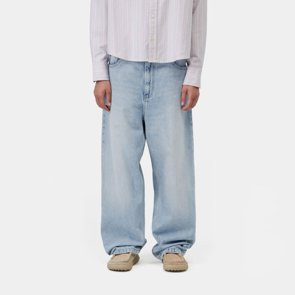 Carhartt WIP Women's Brandon Pant - Blue Heavy Worn Bleached