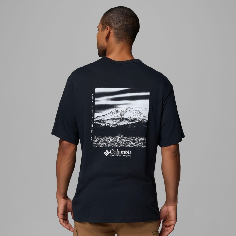 Columbia CSC™ Heavyweight Back Graphic Tee - Black/Photoreal Columbia CSC™ Heavyweight Back Graphic Tee - Black/Photoreal
