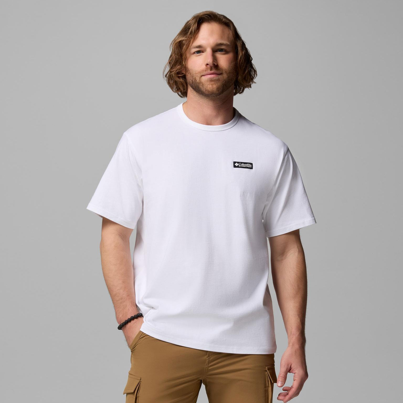 Columbia CSC™ Heavyweight Back Graphic Tee - White/Photoreal