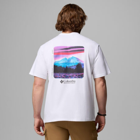 Columbia CSC™ Heavyweight Back Graphic Tee - White/Photoreal Columbia CSC™ Heavyweight Back Graphic Tee - White/Photoreal