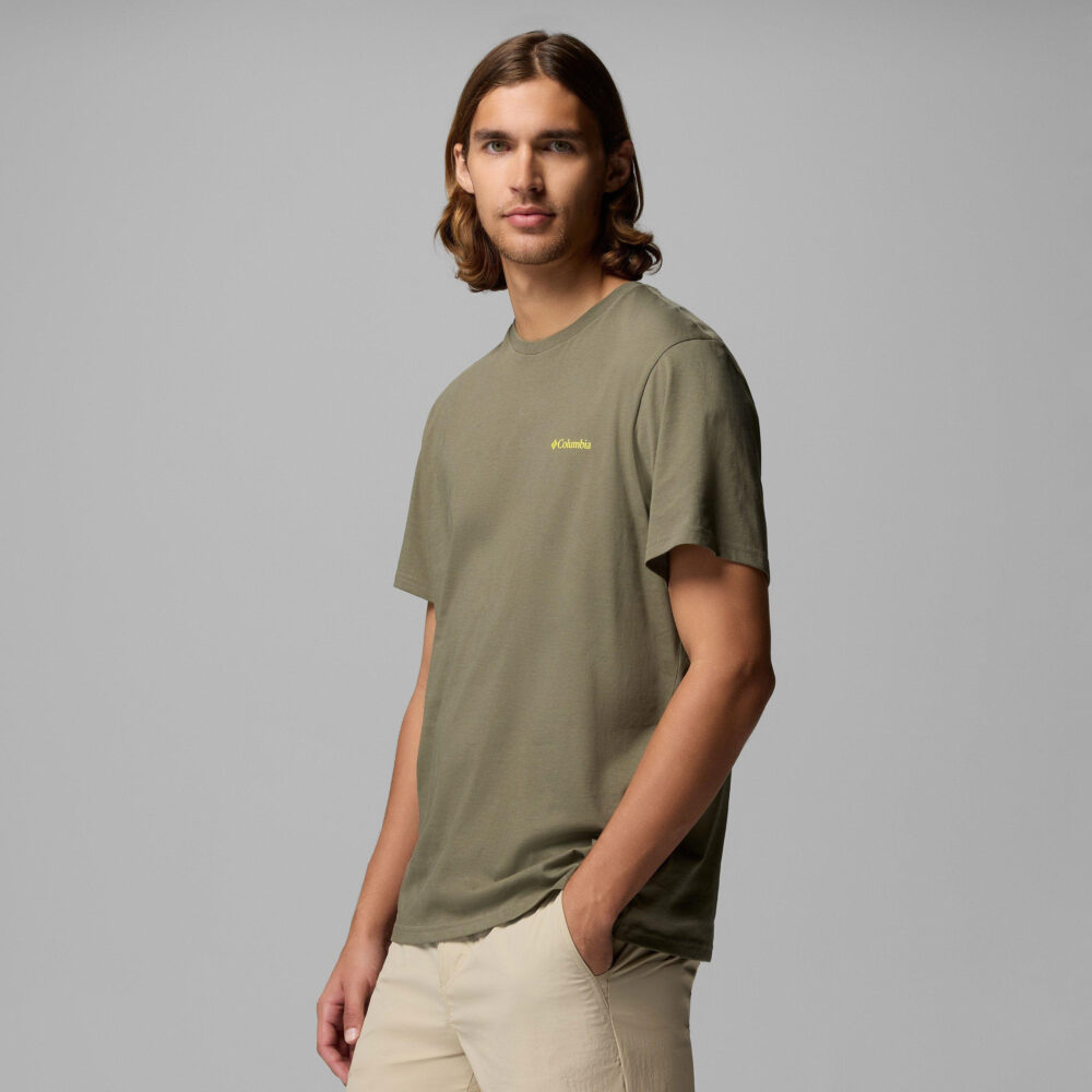 Columbia CSC™ Outdoor Back Graphic Tee - Stone Green/Shining Sandscape
