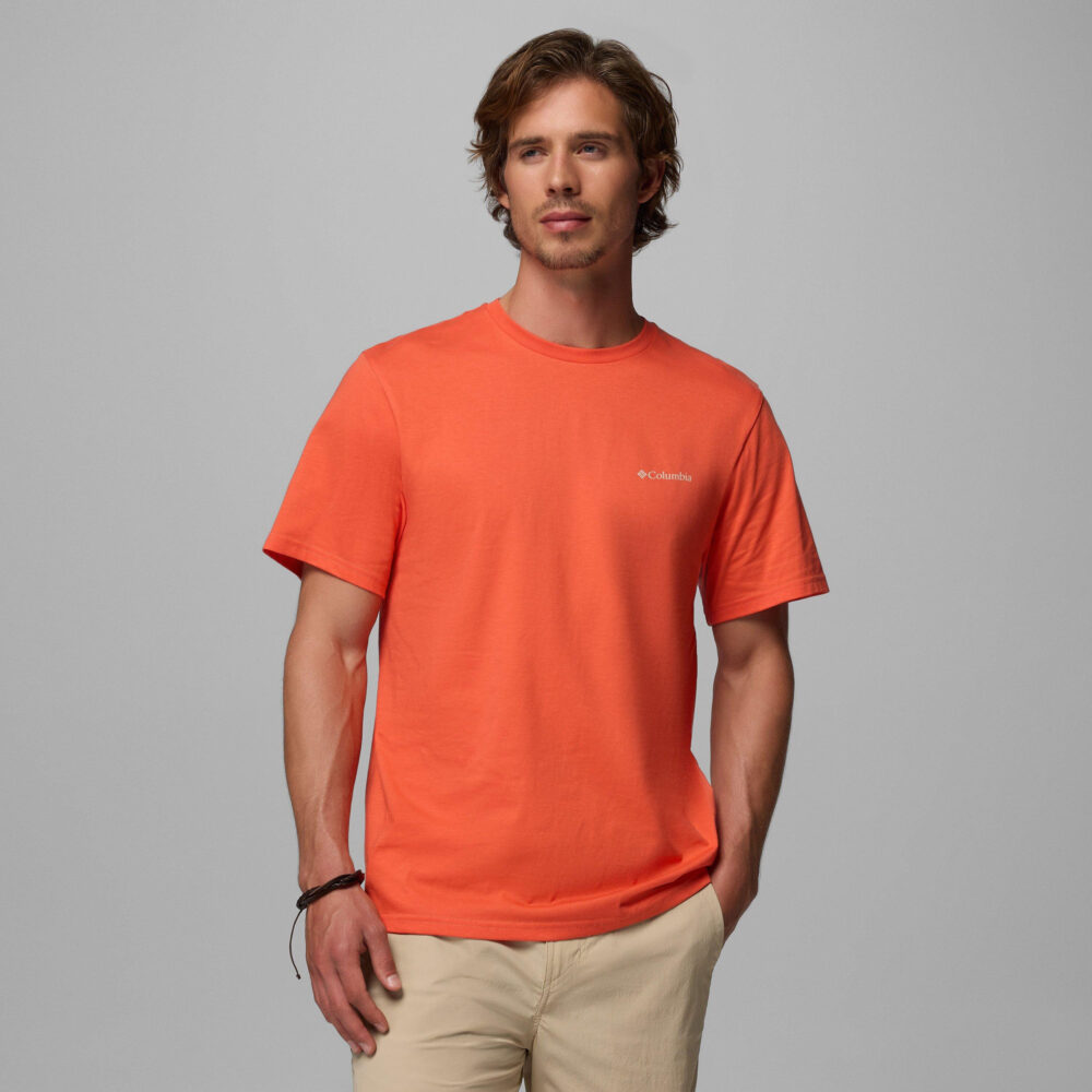 Columbia CSC™ Outdoor Back Graphic Tee - Zing/Sunscape Columbia CSC™ Outdoor Back Graphic Tee - Zing/Sunscape