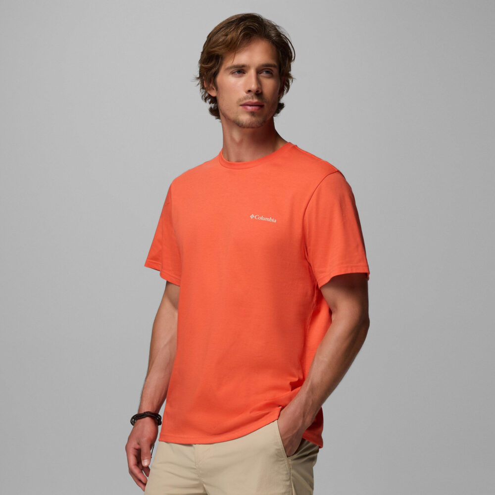 Columbia CSC™ Outdoor Back Graphic Tee - Zing/Sunscape Columbia CSC™ Outdoor Back Graphic Tee - Zing/Sunscape