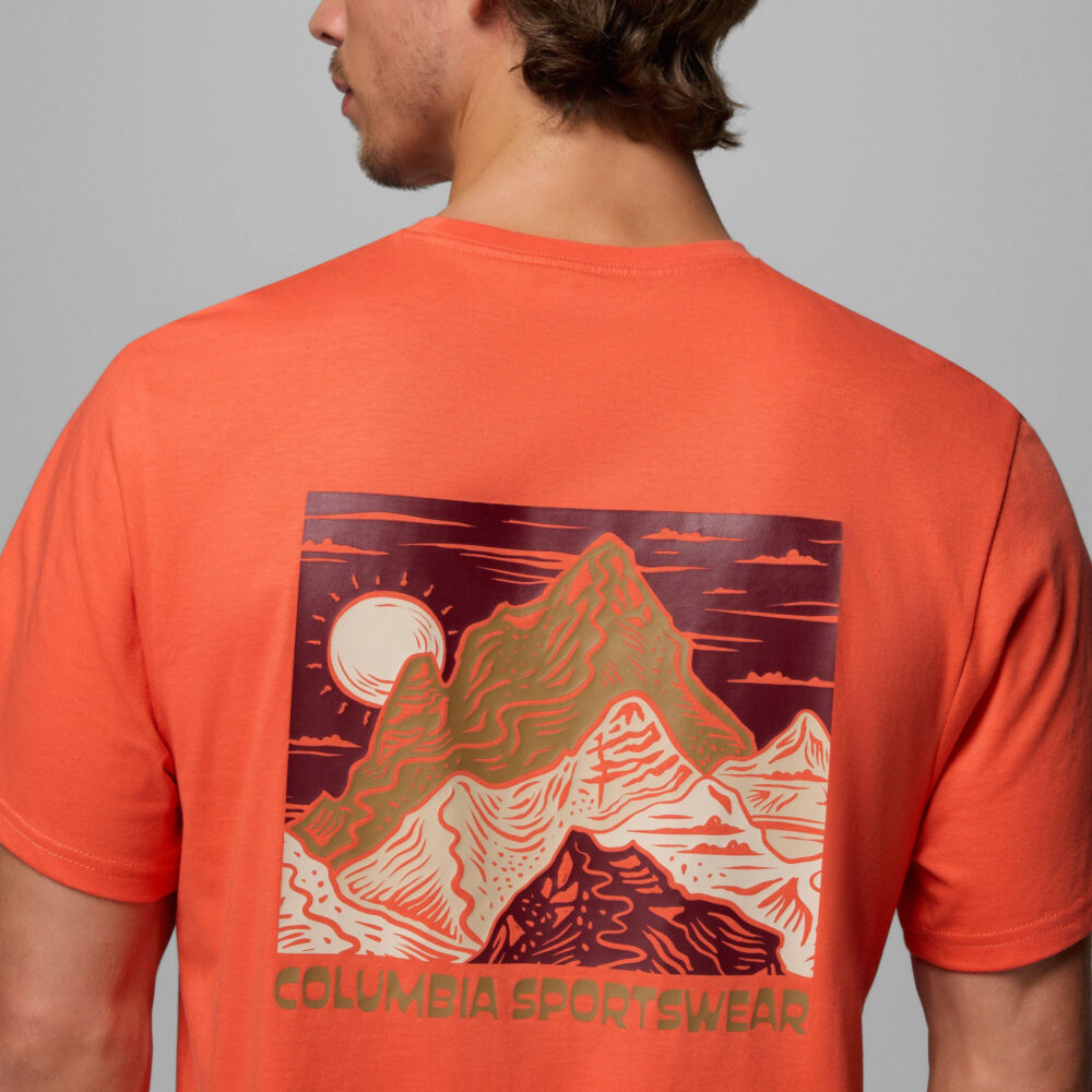 Columbia CSC™ Outdoor Back Graphic Tee - Zing/Sunscape Columbia CSC™ Outdoor Back Graphic Tee - Zing/Sunscape