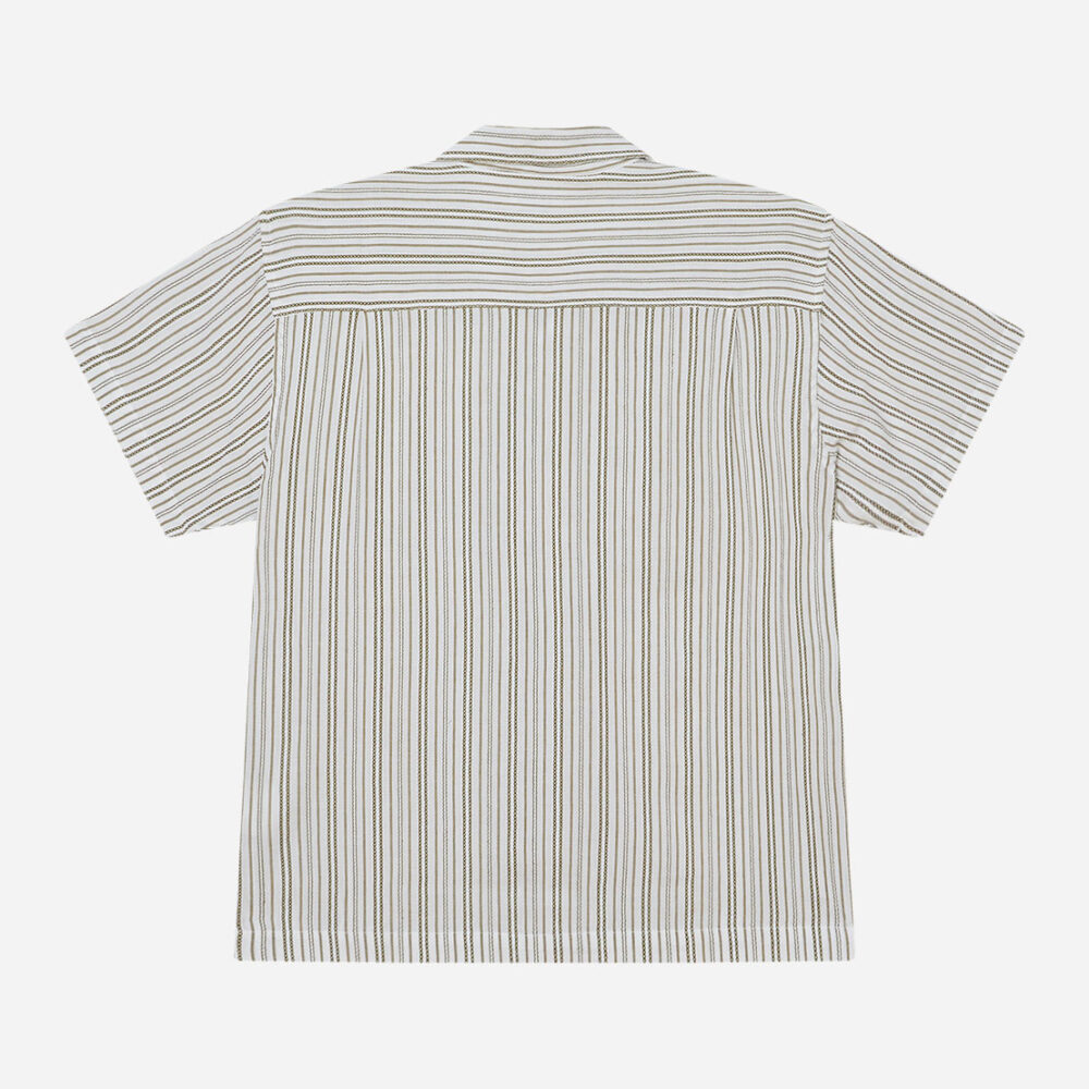 Obey Evans Short Sleeve Shirt - Moss Green Multi