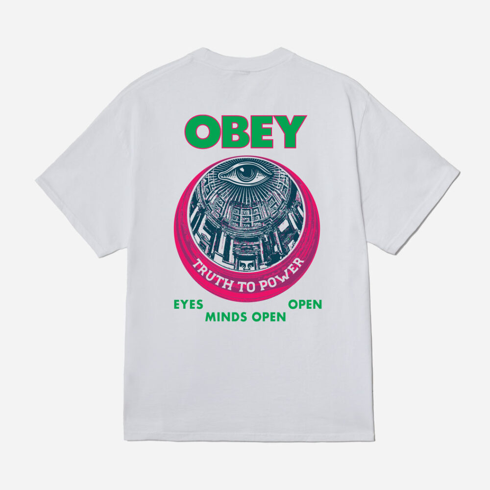 Obey Truth To Power Classic Tee - White
