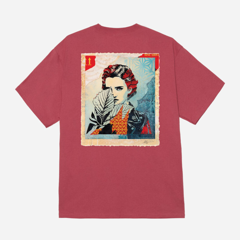 Obey Wrong Path Classic Tee - Mineral Red Obey Wrong Path Classic Tee - Mineral Red