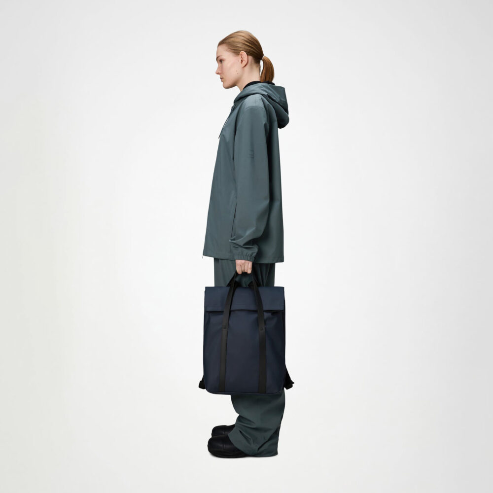 Rains 2 Way Tote Backpack W3 - Navy