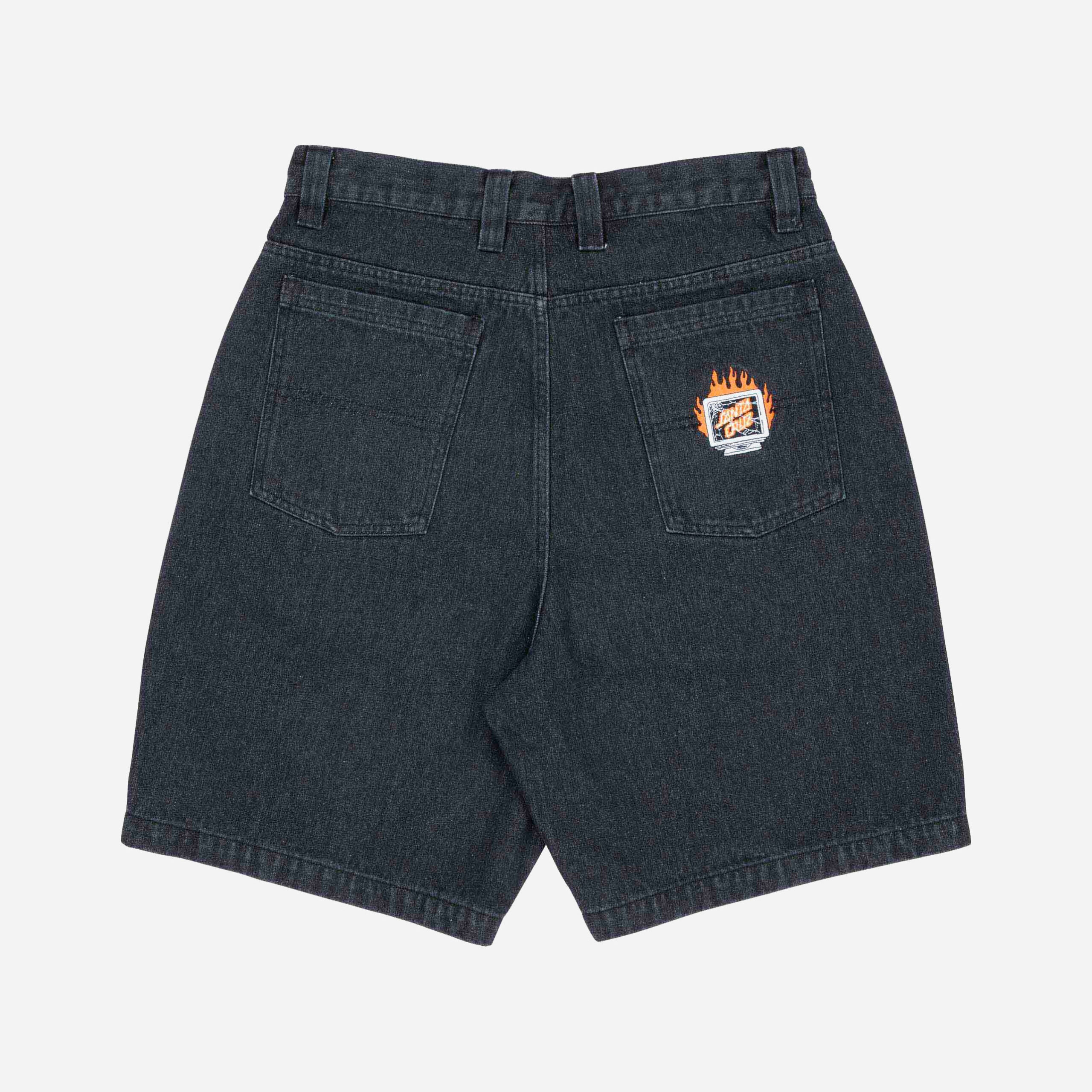 Santa Cruz Self Destruct Big Short - Black Wash