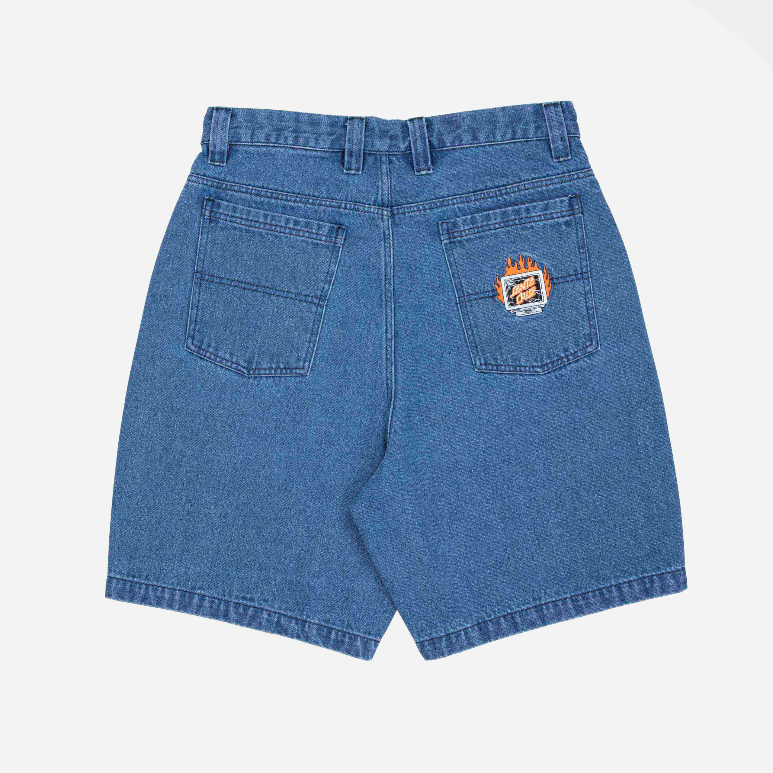 Santa Cruz Self Destruct Big Short - Classic Blue