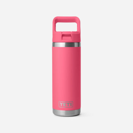 YETI Rambler 18 Oz Colour Straw Bottle - Tropical Pink