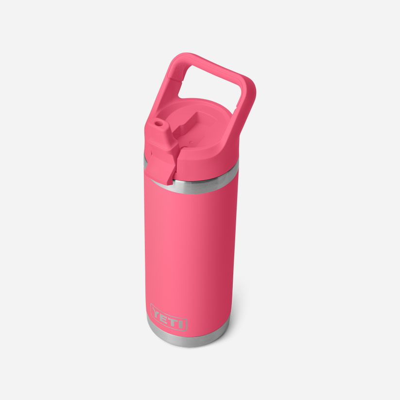 YETI Rambler 18 Oz Colour Straw Bottle - Tropical Pink