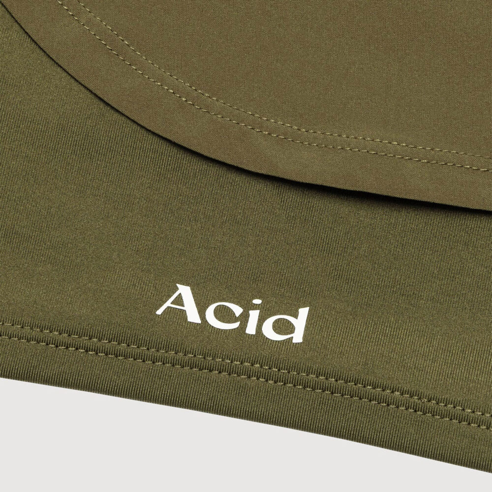 Acid Running 2-in-1 Short - Dark Olive