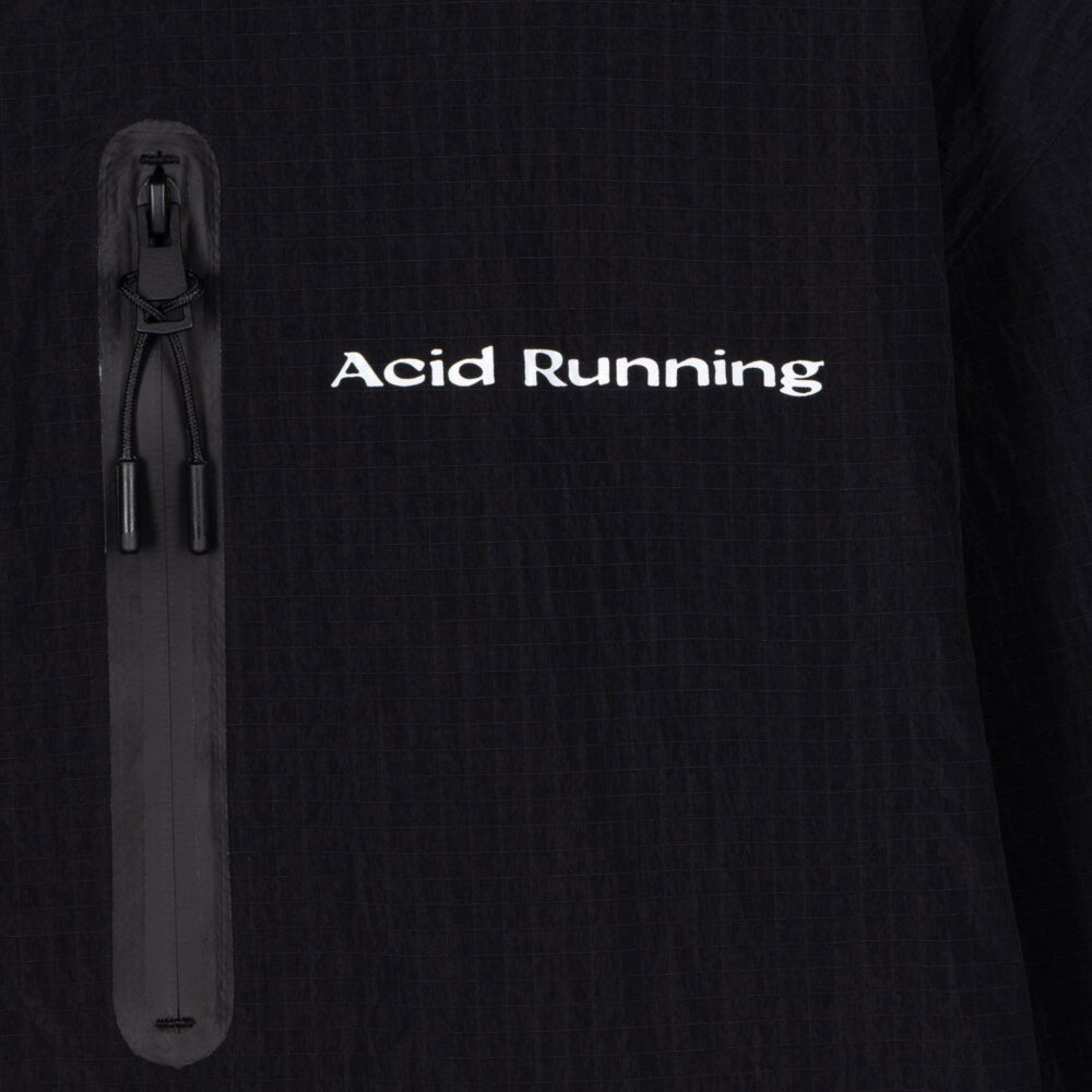 Acid Running Lightweight Running Jacket - Black