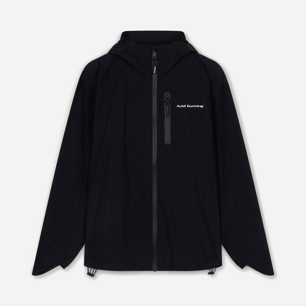 Acid Running Lightweight Running Jacket - Black
