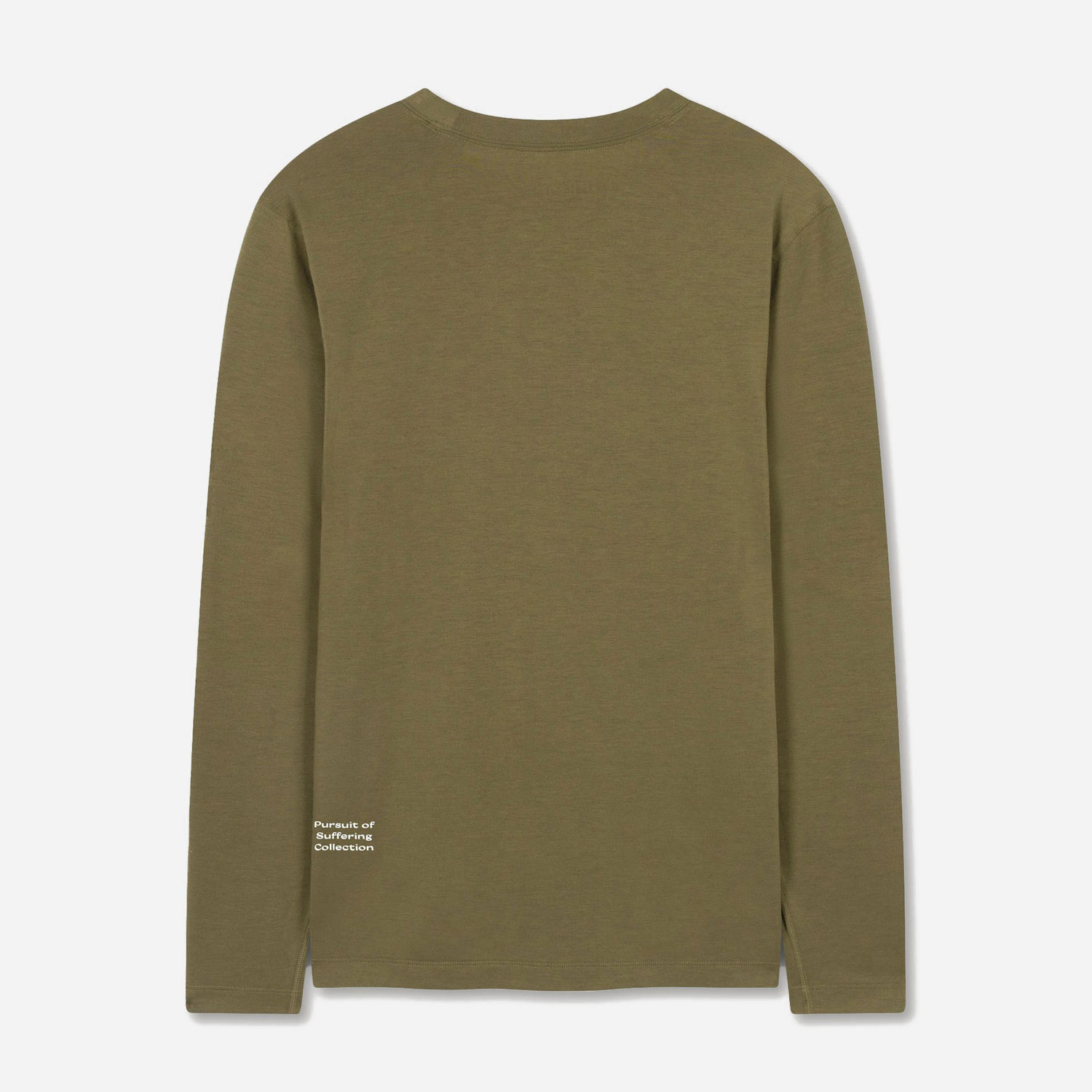 Acid Running Long Sleeve Tee - Dark Olive