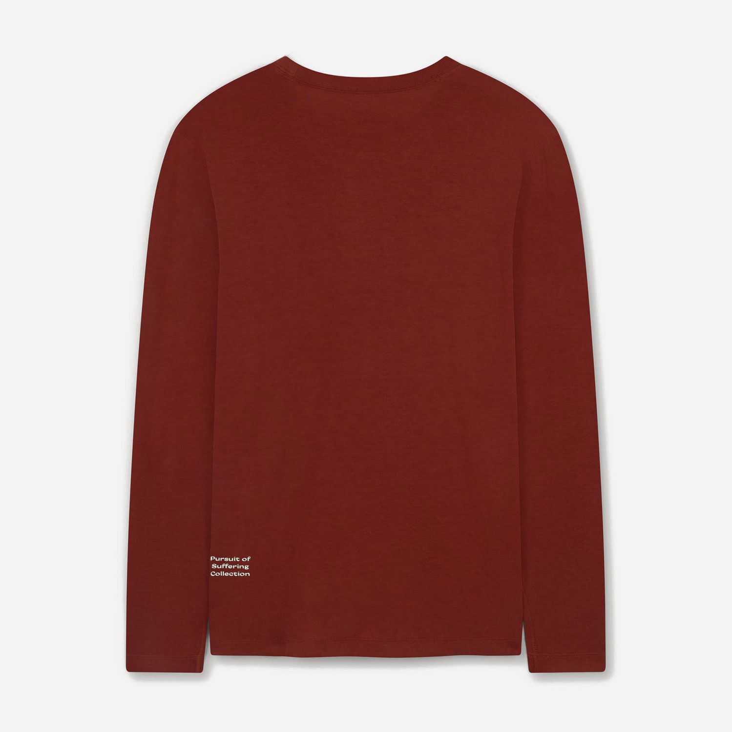 Acid Running Long Sleeve Tee - Fired Brick