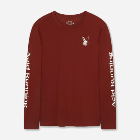 Acid Running Long Sleeve Tee - Fired Brick Acid Running Long Sleeve Tee - Fired Brick