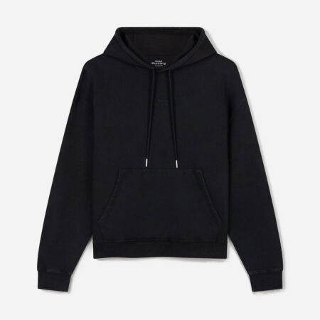 Acid Running Oversized Hoodie - Washed Black Acid Running Oversized Hoodie - Washed Black