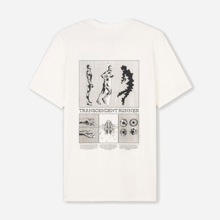 Acid Running Transcendent Runner Tee - Bone Acid Running Transcendent Runner Tee - Bone