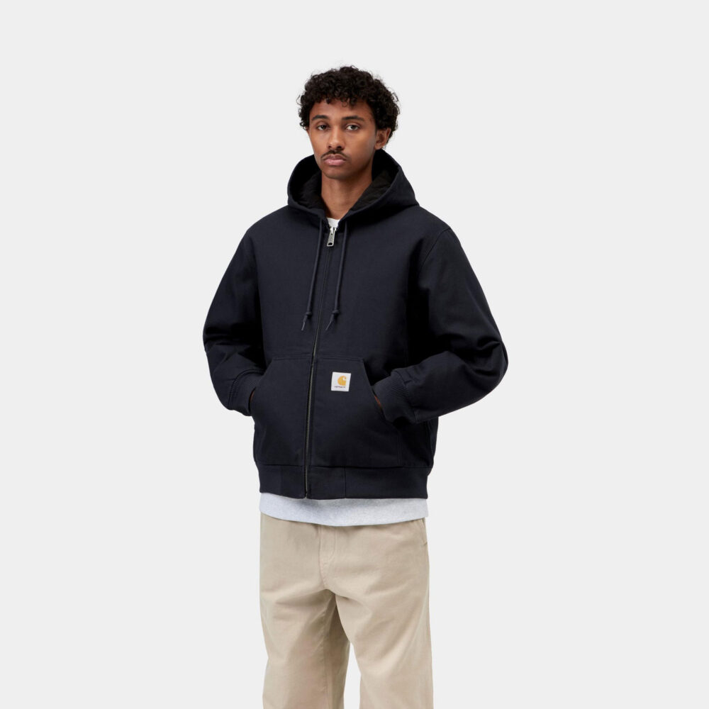 Carhartt WIP Active Jacket - Dark Navy Rigid Carhartt WIP Active Jacket - Dark Navy Rigid