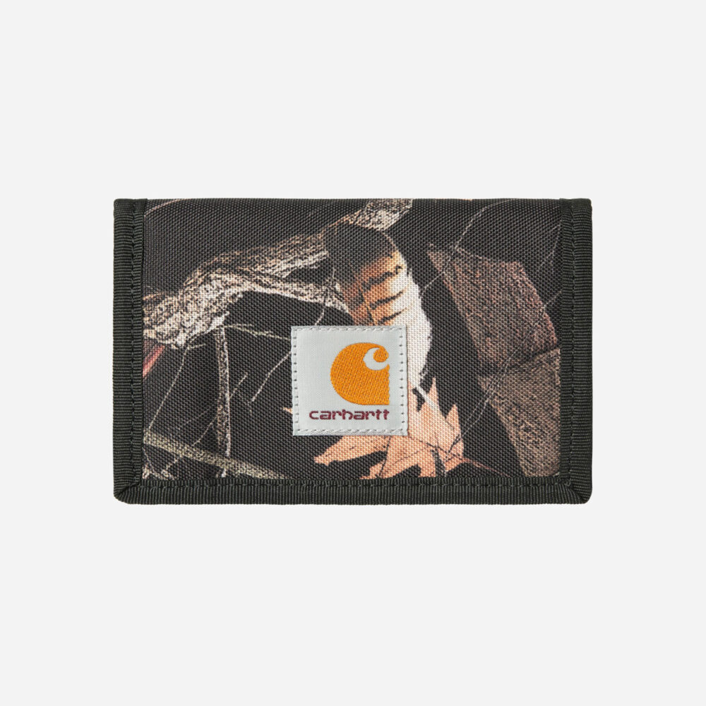 Carhartt WIP Alec Wallet - Camo Feather Tree/Black Carhartt WIP Alec Wallet - Camo Feather Tree/Black
