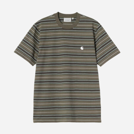 Carhartt WIP Bronson Tee - Bronson Stripe/Cypress